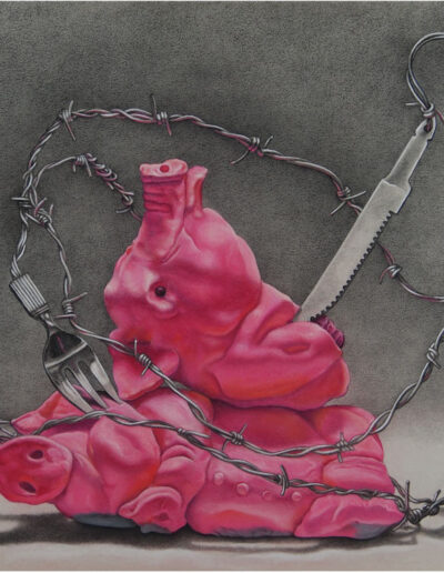 Samantha Lee '23 Honorable Mention II Drawing