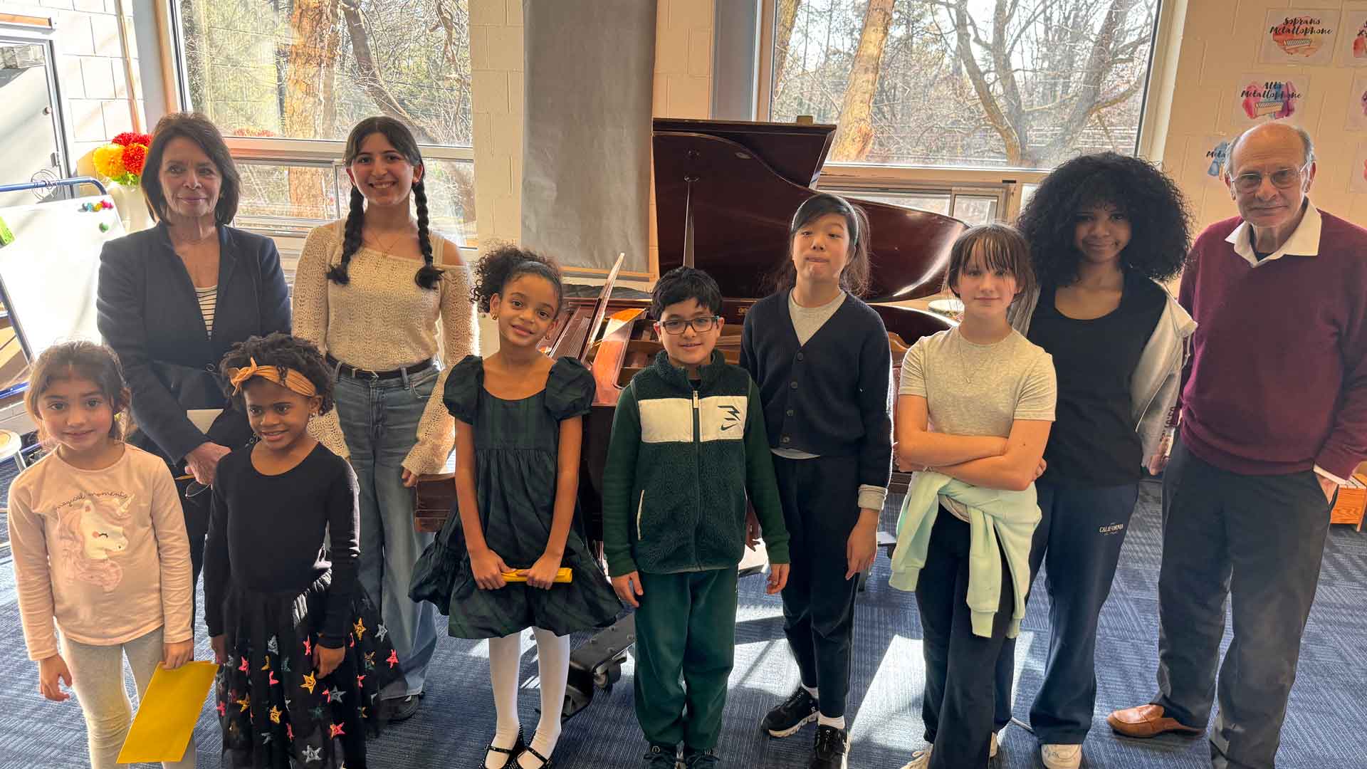 D-E 360° Piano and Flute Students Perform a MasterClass